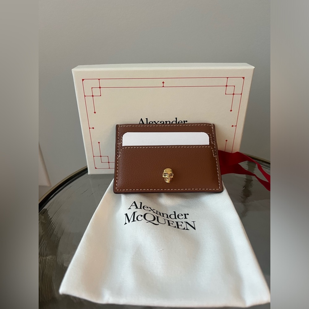 Alexander McQueen card holder